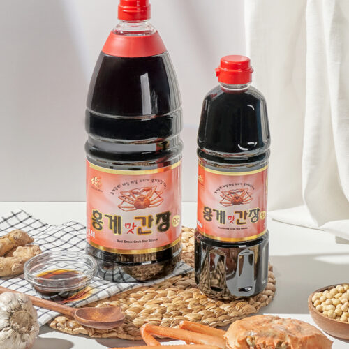 홍게맛간장 식품 촬영