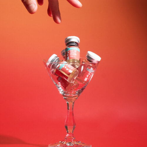 엑소바이오 큐어템 피디알엔 엑소 앰플 안티에이징 5ml*5ea 촬영