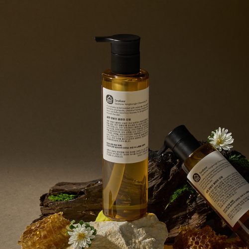 설톤 클렌징오일 촬영