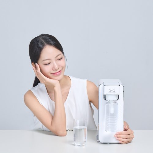 오플러스오 산소수 제조기 촬영