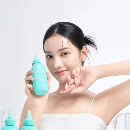 뷰티영 큐어샷 아쿠아필 스킨 부스터 촬영